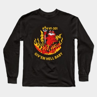 Tomcat - Giv'em hell... Long Sleeve T-Shirt